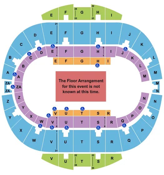  GENERIC FLOOR Seating Map Seating Chart