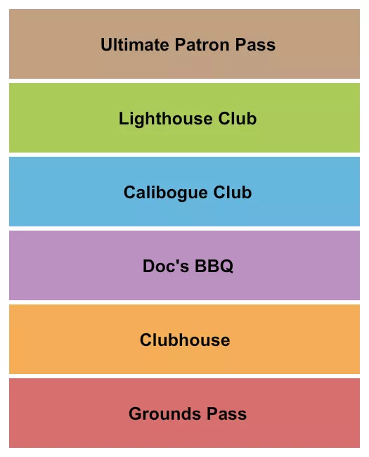  GOLF Seating Map Seating Chart