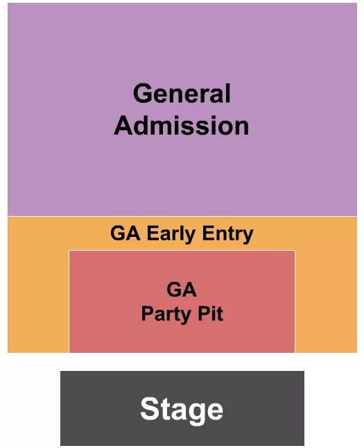 HARRAHS PHOENIX AK CHIN GA PIT Seating Map Seating Chart