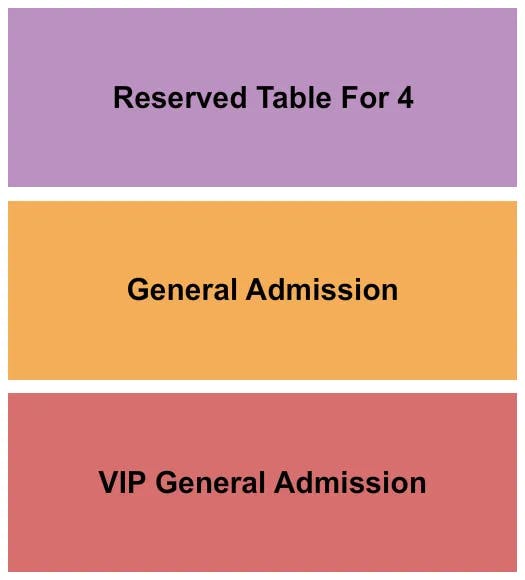  VIP GA RES TABLE Seating Map Seating Chart