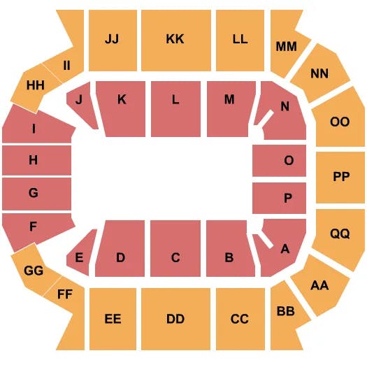  PBR Seating Map Seating Chart