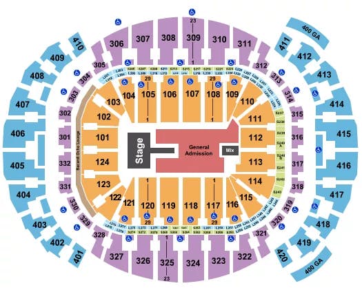  PLAYBOI CARTI Seating Map Seating Chart