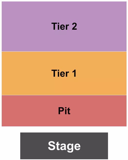 MADISON THEATER COVINGTON ENDSTAGE PIT TIERS Seating Map Seating Chart