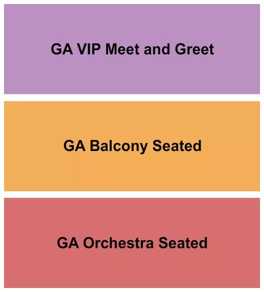 MADISON THEATER COVINGTON GA BY SECTION Seating Map Seating Chart