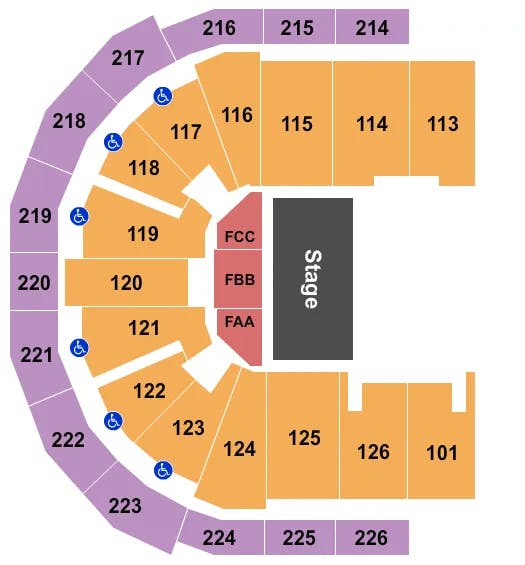  QUARTER HOUSE Seating Map Seating Chart