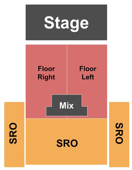  JIM BREUER Seating Map Seating Chart