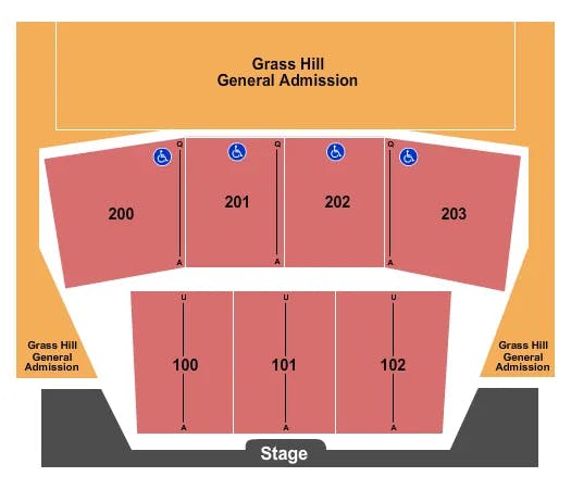  ENDSTAGE Seating Map Seating Chart