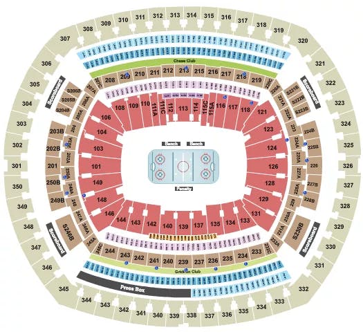  NFL STADIUM SERIES Seating Map Seating Chart