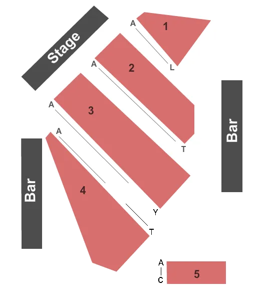  ENDSTAGE Seating Map Seating Chart