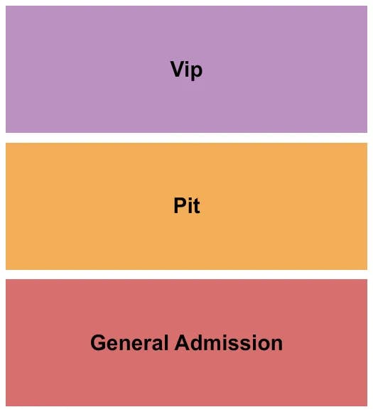  GA PIT VIP Seating Map Seating Chart