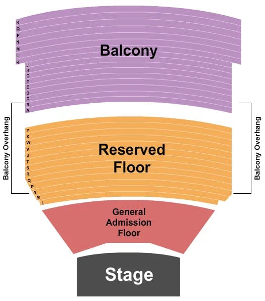 ORPHEUM THEATRE MADISON ANDREW CALLAGHAN Seating Map Seating Chart