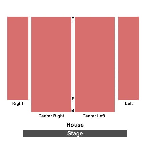  END STAGE Seating Map Seating Chart