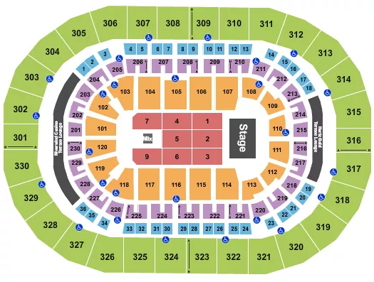  XSCAPE Seating Map Seating Chart