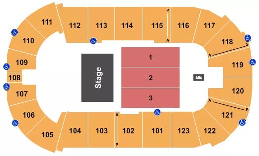  HALF HOUSE RESERVED Seating Map Seating Chart