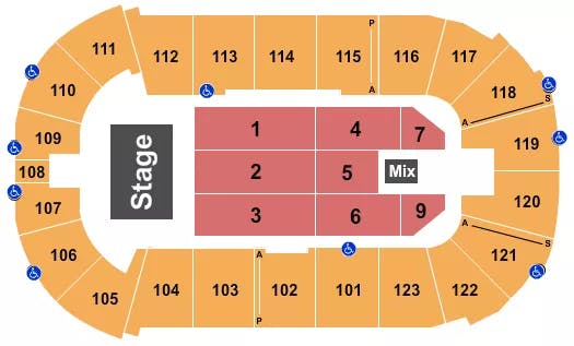  LUIS R CONRIQUEZ Seating Map Seating Chart