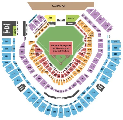  GENERIC FLOOR Seating Map Seating Chart