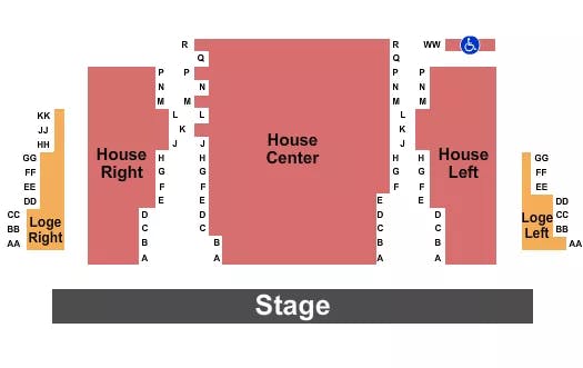 PHOENIX THEATRE AZ ENDSTAGE Seating Map Seating Chart