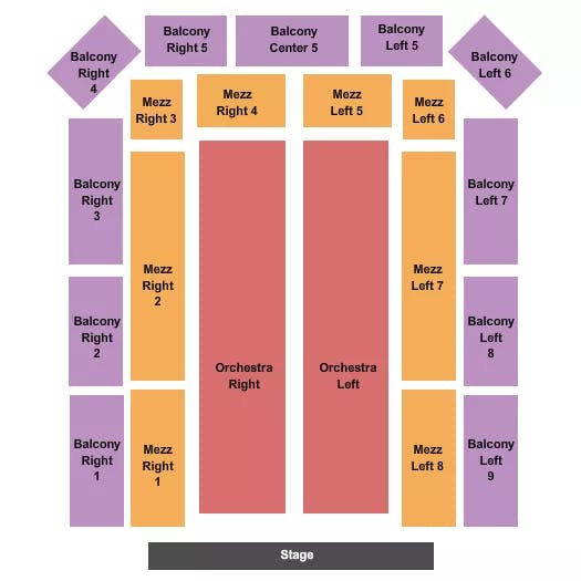  ENDSTAGE 3 Seating Map Seating Chart