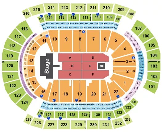  SANTA FE KLAN 2 Seating Map Seating Chart