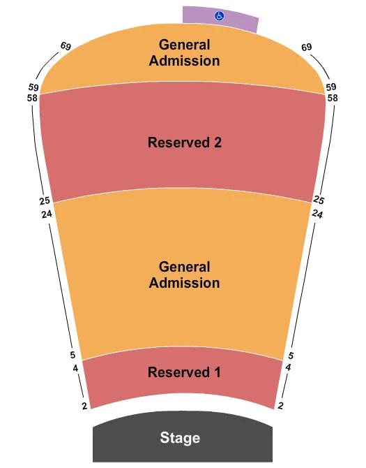  RESV 2 4 25 58 AND GA 5 24 59 69 Seating Map Seating Chart