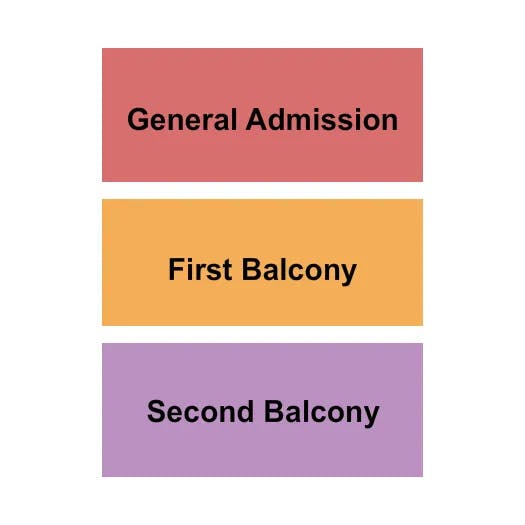 RIVIERA THEATRE IL ENDSTAGE Seating Map Seating Chart