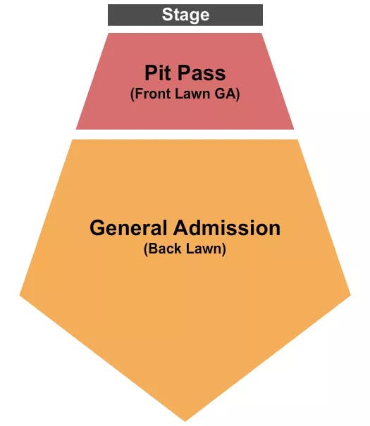  GA PIT Seating Map Seating Chart