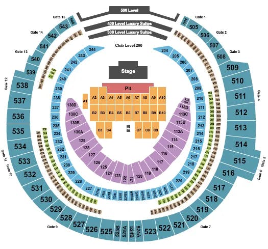  CHILI PEPPERS Seating Map Seating Chart
