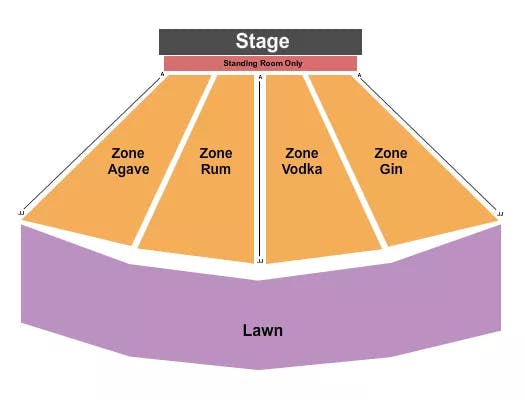  ENDSTAGE Seating Map Seating Chart