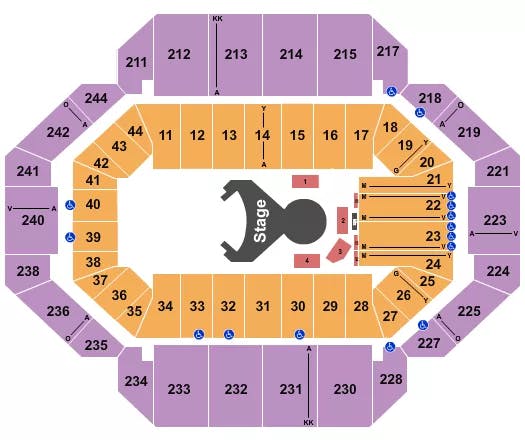  CIRQUE Seating Map Seating Chart
