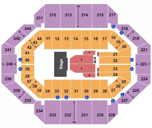  CIRQUE 2 Seating Map Seating Chart