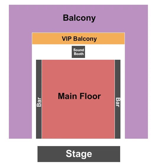 SAINT ANDREWS HALL DETROIT ENDSTAGE 3 Seating Map Seating Chart