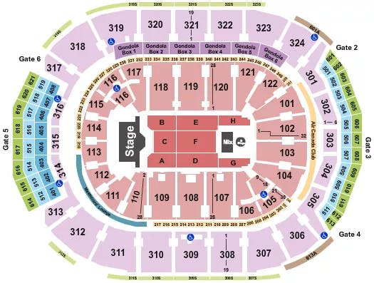  AVENTURA Seating Map Seating Chart