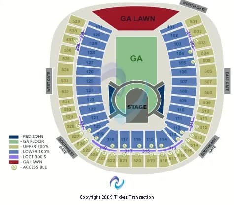  U2 Seating Map Seating Chart