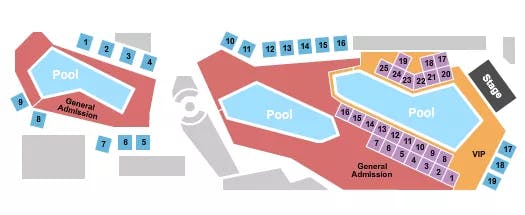  POOL Seating Map Seating Chart