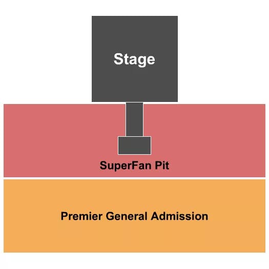 SEVEN FEATHERS HOTEL CASINO GA PIT Seating Map Seating Chart