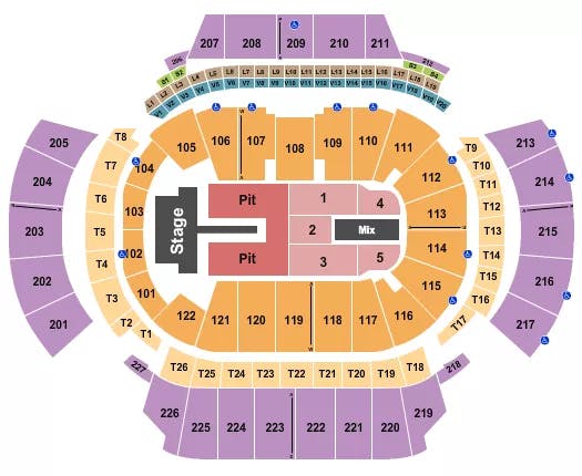 STATE FARM ARENA GA CIGARETTES AFTER SEX Seating Map Seating Chart
