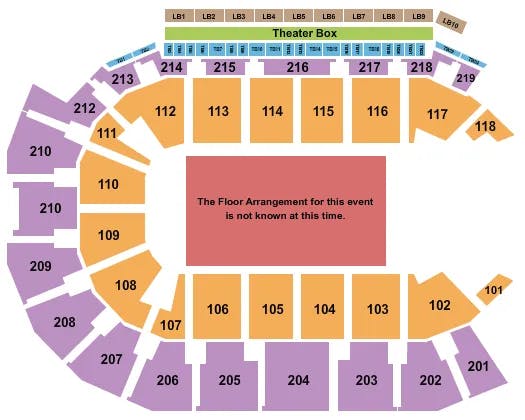  GENERIC FLOOR Seating Map Seating Chart