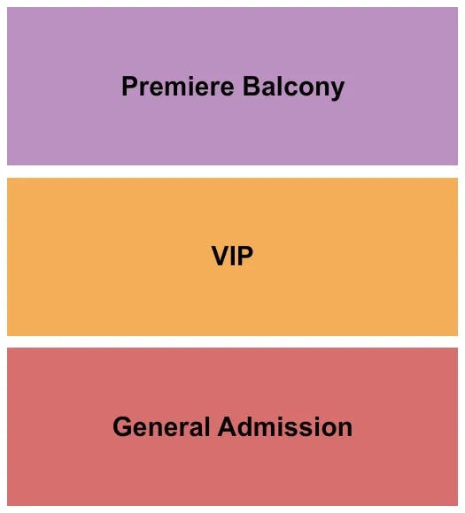 THE ADMIRAL OMAHA GA VIP PREMIERE Seating Map Seating Chart