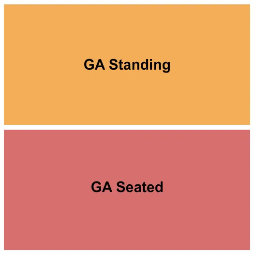 THE CENTER FOR THE ARTS GRASS VALLEY GASEATED STANDING Seating Map Seating Chart