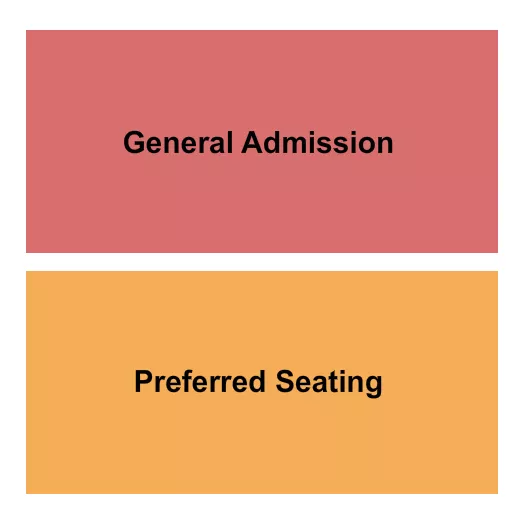  GA PREFERRED Seating Map Seating Chart