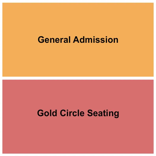 THE COMEDY ZONE CHARLOTTE GOLD CIRCLE GA Seating Map Seating Chart