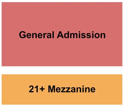 THE EL REY THEATER NM GA 21 PLUS Seating Map Seating Chart