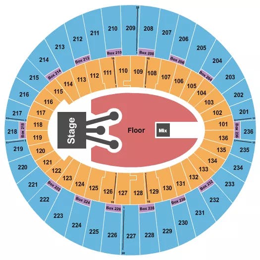  ROD WAVE Seating Map Seating Chart