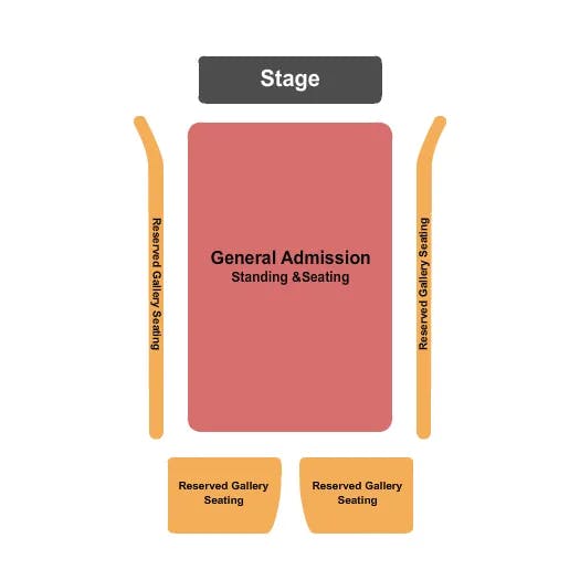  EDIE BRICKELL Seating Map Seating Chart