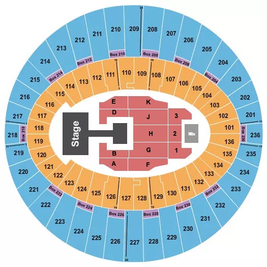  ITZY Seating Map Seating Chart