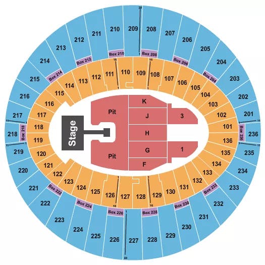  LAURYN HILL Seating Map Seating Chart