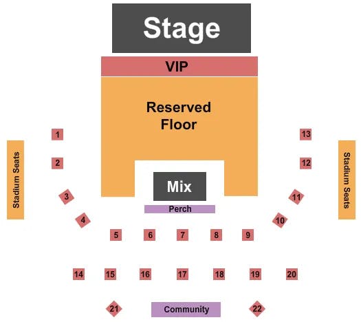  WILLIAM BELL Seating Map Seating Chart