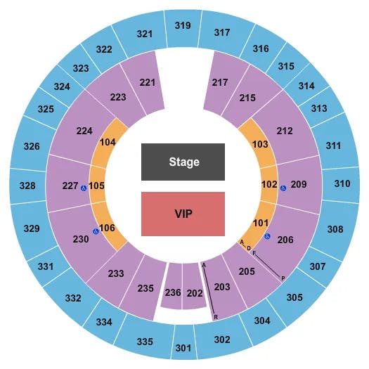  VIP FLOOR Seating Map Seating Chart