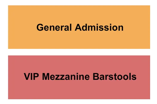 THE RITZ RALEIGH GA AND MEZZANINE Seating Map Seating Chart