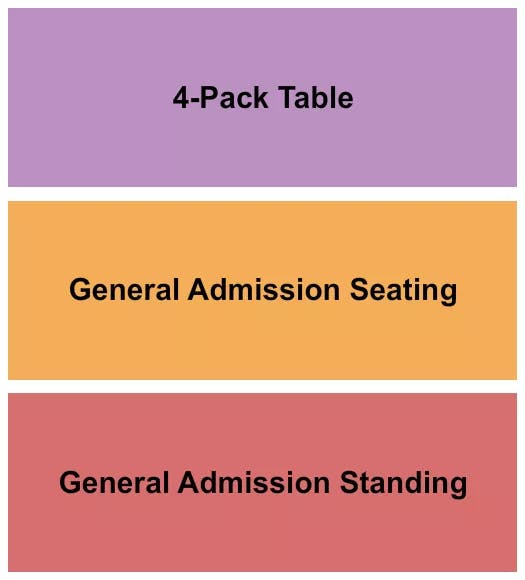 THE SIGNAL TN GA STANDING SEATED Seating Map Seating Chart